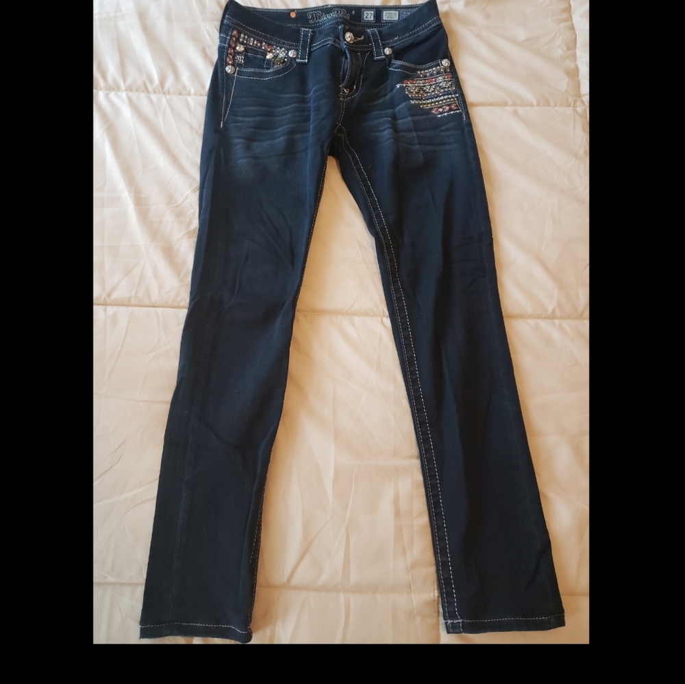Buckle 𝕄𝕀𝕊𝕊 𝕄𝔼 Skinny Jeans Petite